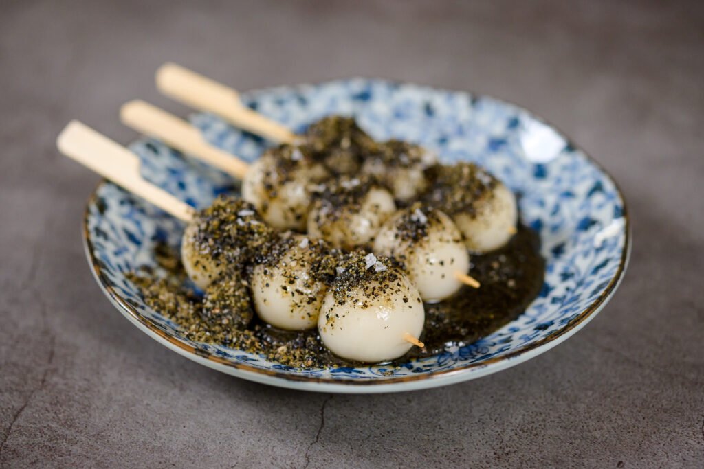 Japanese Dango Black Sesame Recipe