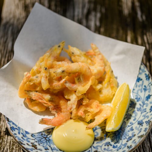 Fried Shrimp Japanese Style with Mayo